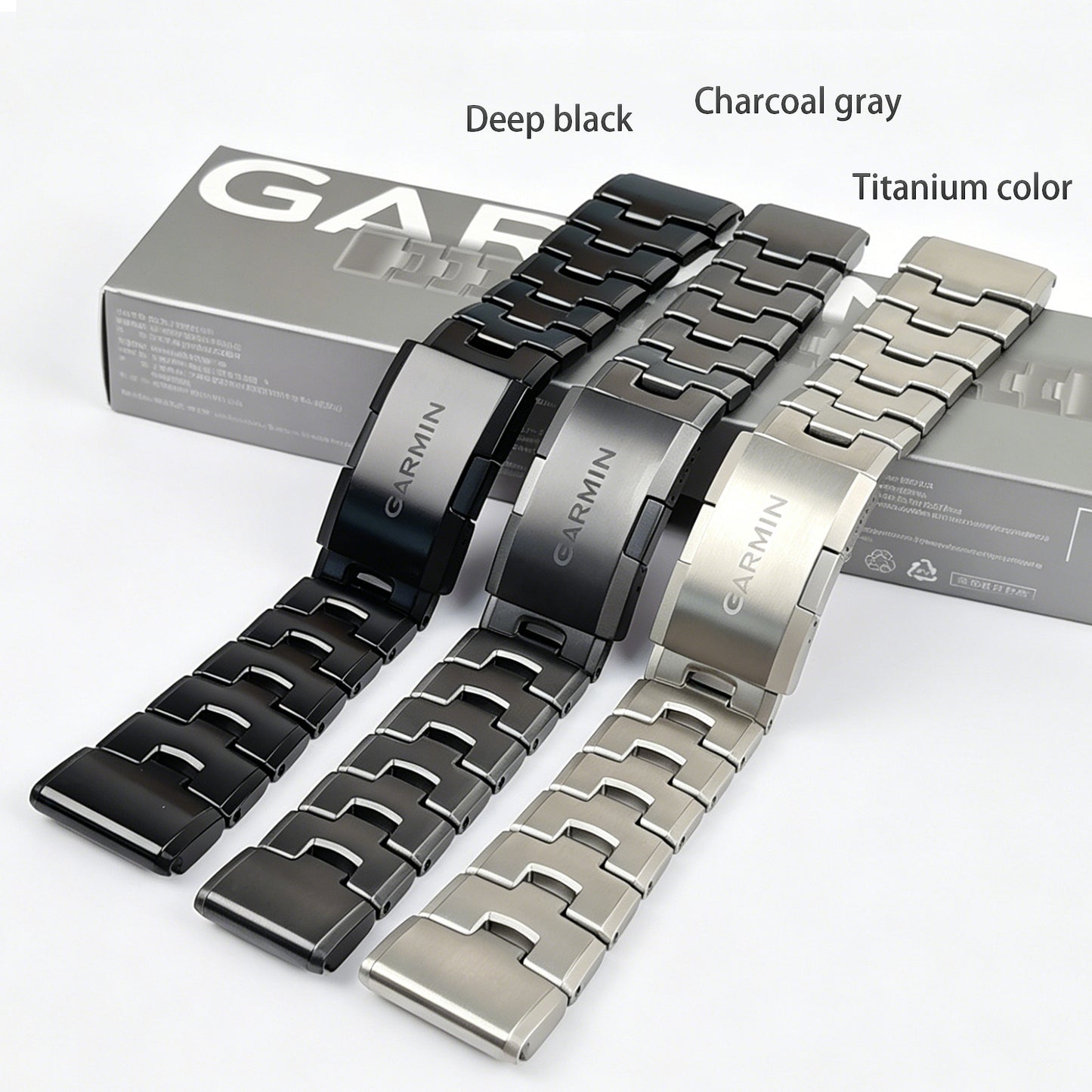 26mmTitanium Metal Quick Release WatchBand Compatible for Fenix 8 51mm/Enduro 3 51mm/Fenix 6X Pro/7X Pro/5X Plus, Quick Fit 22mm Titanium Metal Wristband with Stainless Steel Buckle for Fenix 8 47mm/E 47mm/Fenix 6 Pro/7/5 Plus/EPIX 2/Forerunner 965