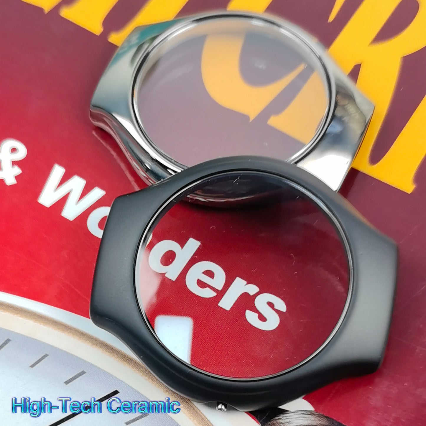 High-Tech Ceramic Watch Bezel Case  Compatible for Rado True Collection Quartz Movement 40mm Watch