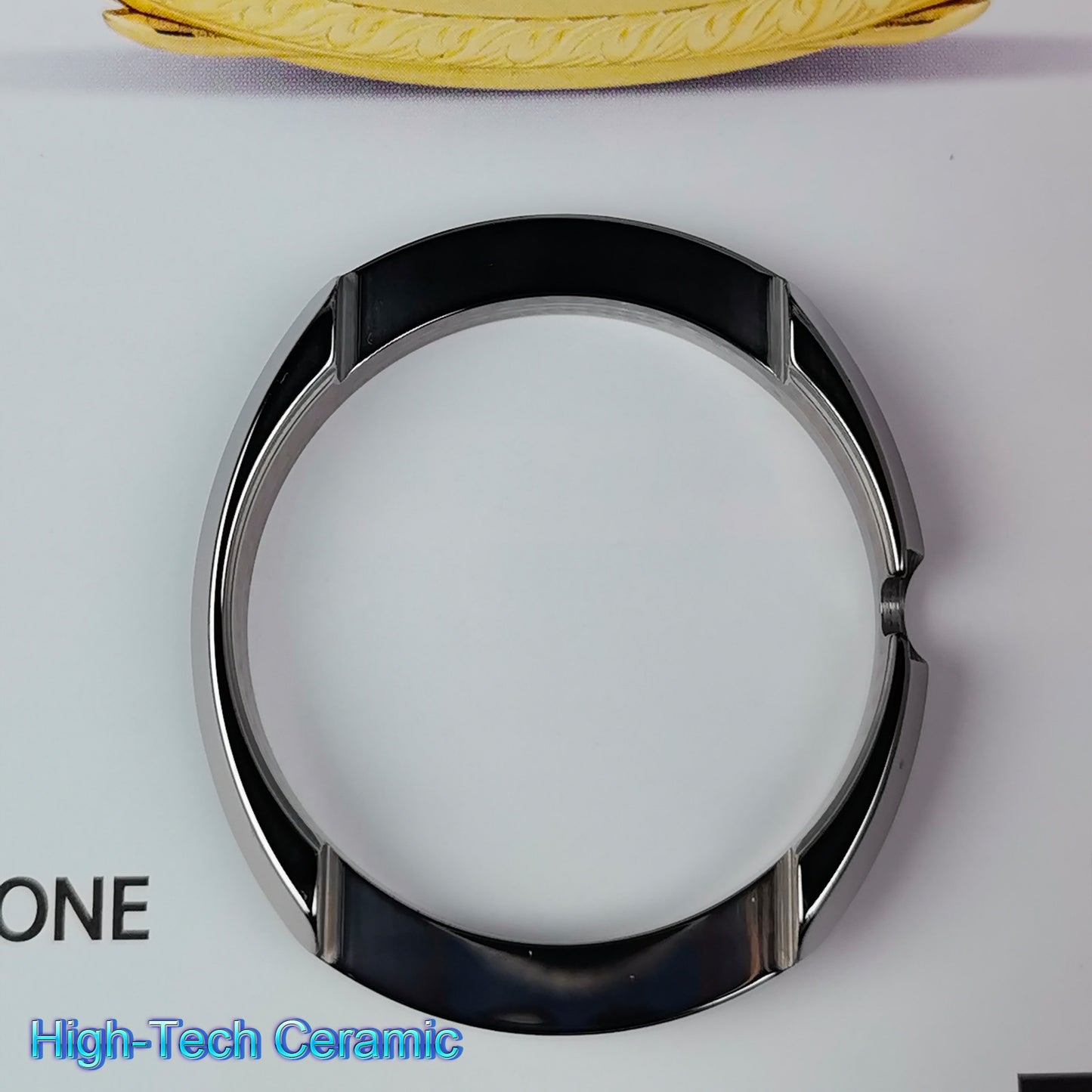 High-Tech Ceramic Watch Bezel Case Compatible for Rado DiaStar Original Mechanical Movement 42mm Watch