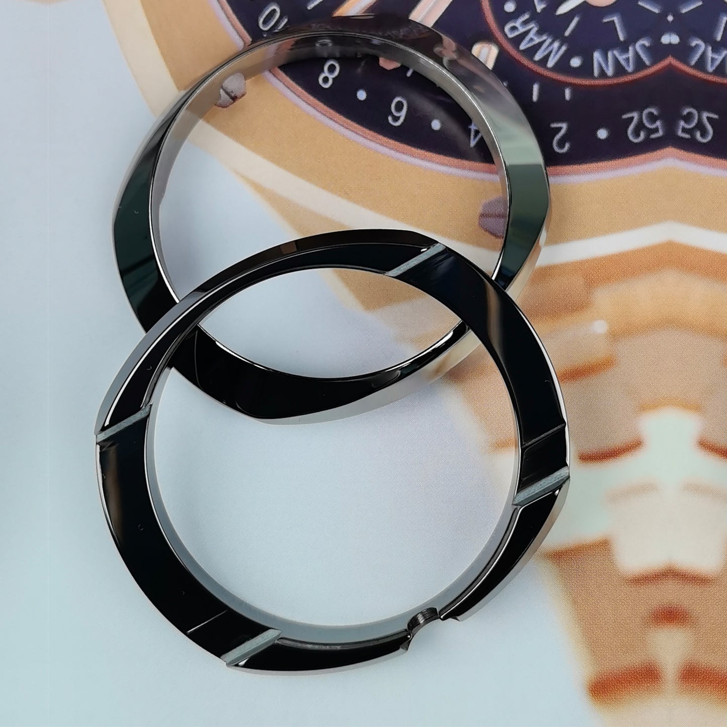 High-Tech Ceramic Watch Bezel Case Compatible for Rado DiaStar Original Mechanical Movement 42mm Watch