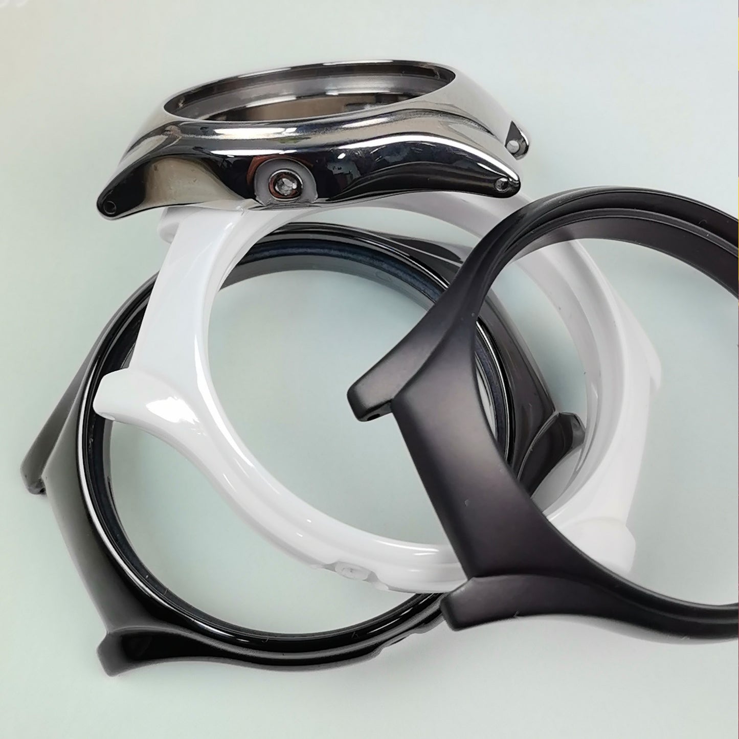 High-Tech Ceramic Watch Bezel Case  Compatible for Rado True Collection Mechanical Movement 30mm Watch