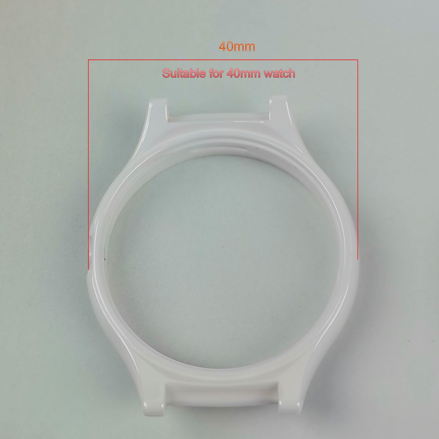 High-Tech Ceramic Watch Bezel Case  Compatible for Rado True Collection Mechanical Movement 40mm Watch