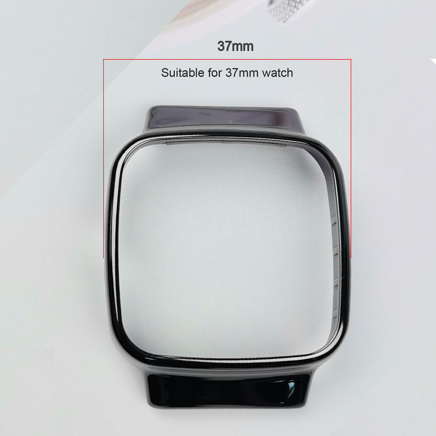 High-Tech Ceramic Watch Case Compatible for Rado R5.5 Quartz Movement 37mm Watch