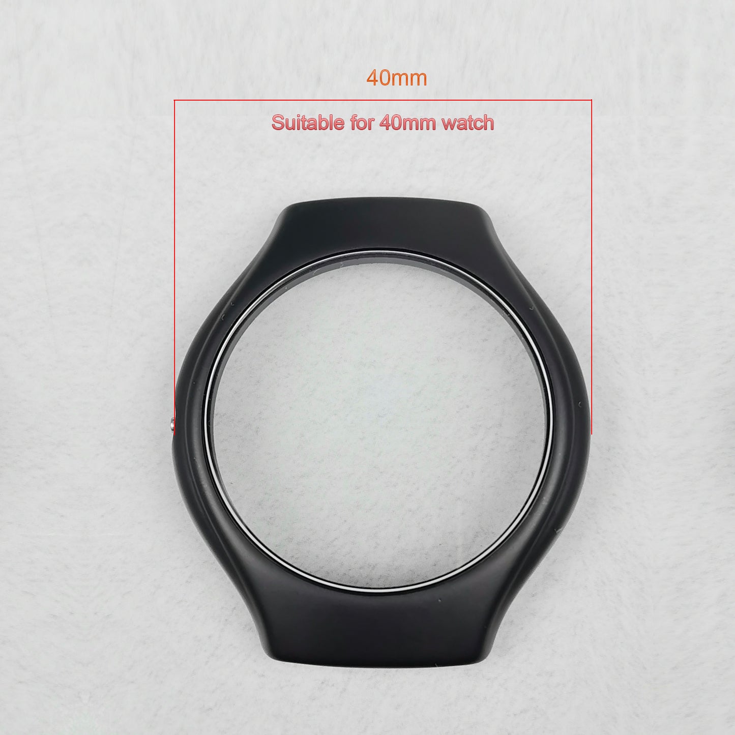 High-Tech Ceramic Watch Bezel Case Compatible for Rado True Collection Mechanical Movement 40mm Watch