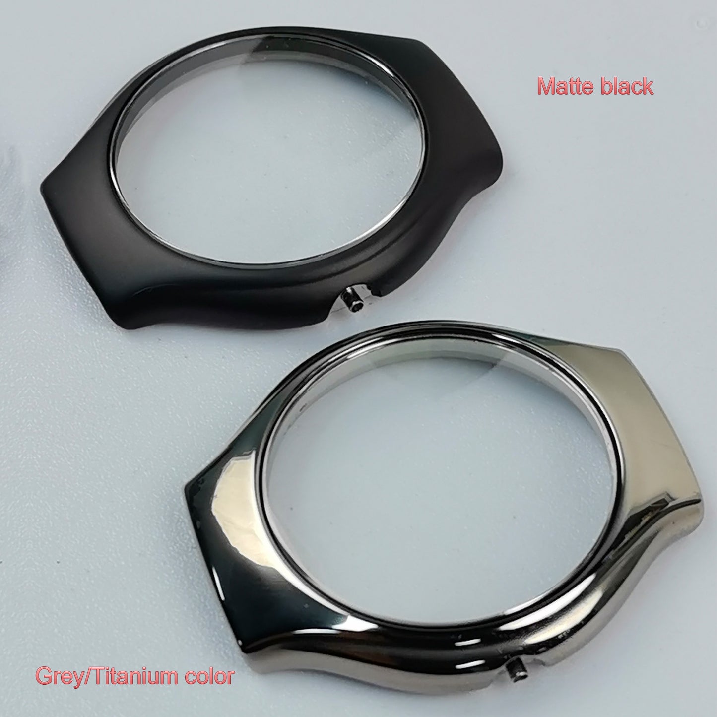 High-Tech Ceramic Watch Bezel Case Compatible for Rado True Collection Mechanical Movement 40mm Watch