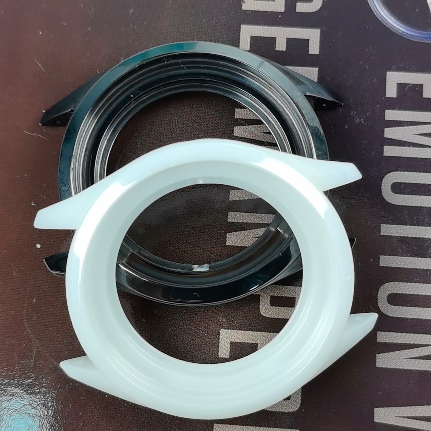 High-Tech Ceramic Watch Bezel Case Compatible for Rado HyperChrome Mechanical Movement 42mm Watch