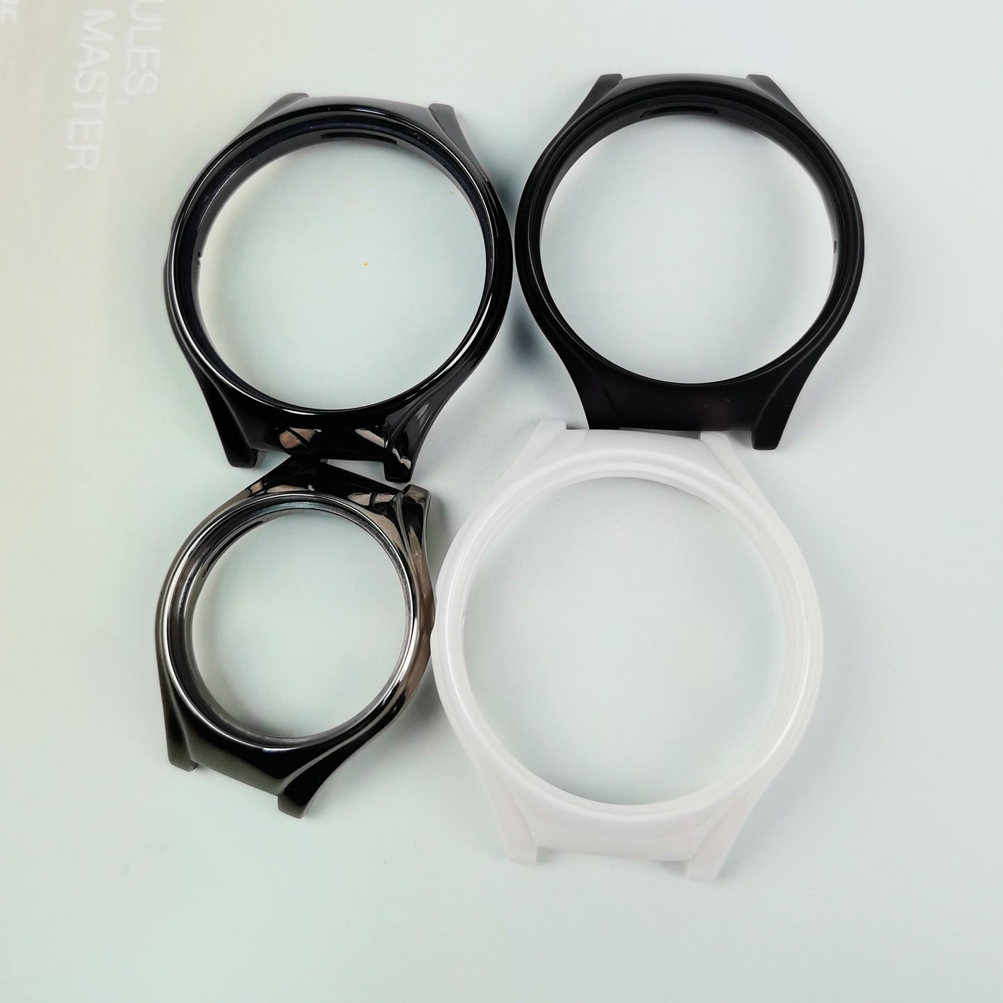 High-Tech Ceramic Watch Bezel Case  Compatible for Rado True Collection Mechanical Movement 30mm Watch