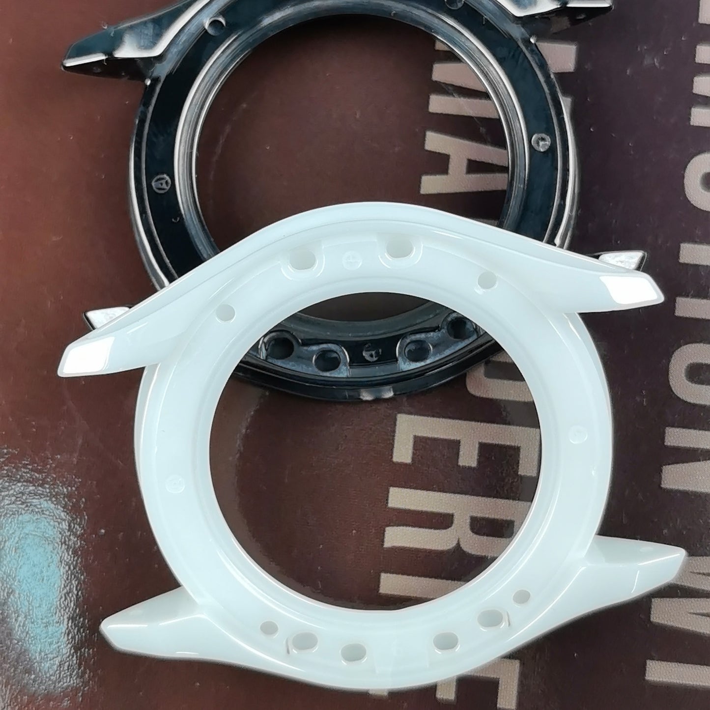 High-Tech Ceramic Watch Bezel Case Compatible for Rado HyperChrome Mechanical Movement 42mm Watch